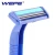 Import Disposable razor twin blade with the lubricant strip with hanging card packing from China