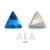 Import Dongzhou Brand New K9 Glass Triangle Kaleidoscope Fancy Stone for DIY Jewelry Making Nail Art Supplies from China
