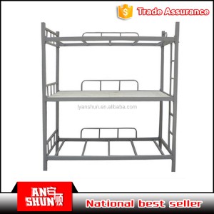 Dormitory bunk bed,Bunk bed for three persons,Triple bunk bed