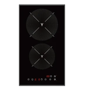 Double Burner Electric Cooker 3000w 220v Ceramic Cooker Cooktop Glass-ceramic Built-in Ceramic Cooktop Hob