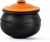 Import Double Fire Black Clay Cookware Cheap Pots with Perforated Box Packing from India