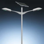 Double Lamp Head Solar Light Street LED Solar Street Light with Pole