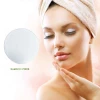 Double Layer Premium Rounds White Terry Bamboo Face Reusable Makeup Cleaning Bamboo Makeup Remover Pads