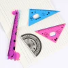 Drafting supplies stationery ruler set,funny stationery set