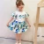 Import Drop Shipping  Ins Tumblr Girls Dresses Fashion Trending Children Clothes  Short Tshirt Skirt Kids Children Cheap Clothing Set from China