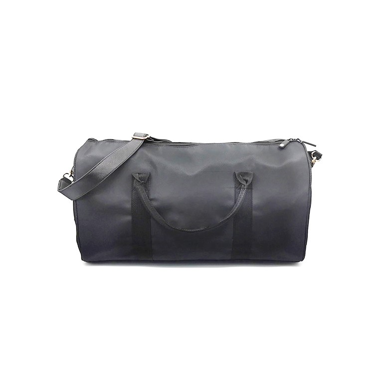 Durable pig capacity Nylon black capacious casual shoulder strap travel bag luggage