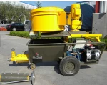 Easy Operation plastering machine MPS55 cement mortar spraying machine