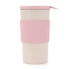 Eco-friendly 400ml reusable rice husk heat-resistant tea milk coffee mug cups