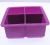 Import Eco-Friendly Folding Ice Cube Tray 4 Cavity Ice Cube Silicone Molds from China