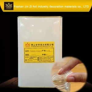 Eco-friendly natural liquid adhesive glue for hot stamping foil/hot stamping glue