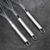 Eco-friendly Whisk Manual Eggbeater for Frothing Milk Mixing