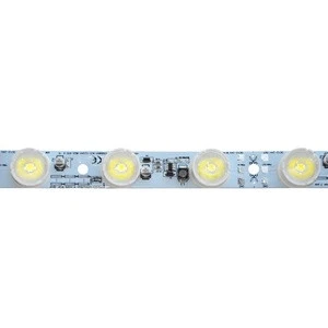 Edgelight led strip light , aluminium led strip bar 3535, CE/ROHS high power led strip lens 10x45