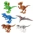 Import Educational DIY Toy 12styles Jurassic Dinosaur Building Block Toy from China