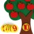 Import Educational Toys Preschool Supplies Felt Apple Tree and Felt Numbers for Kids Early Learning Numbers from China