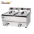 Import EF-82A Commercial Counter Top Automatic French Chips Frying Machine /Gas Fryer 2 Basket /Electric Industrial Deep Fryer from China