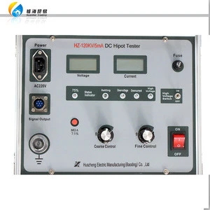 Electric equipment hipot tester / DC high voltage generator