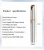 Import Electric Face eyebrow Epilator Hair Remover Eyebrow Mini Shaver Razor Instant Painless Portable Facial Epilator Shaving Trimmer from China