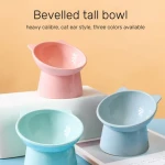 Elevated Neck Protector Adorable Pet Food Bowls High Foot Raised Cat and Dog Bowls for Pet Cats and Dogs