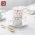 Import English royal personalized full wrap decal 260 ml tea latte coffee ceramic cup and saucer set from China