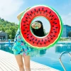 Environmental friendly PVC inflatable kiwi fruit watermelon swimming pool adult children fruit swimming