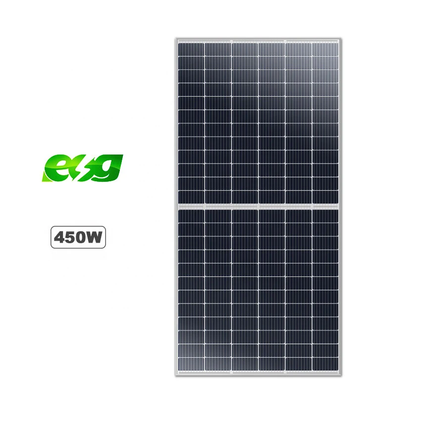 ESG 72 Half cell 200w 300w 350w 400W 440W 450W Watt Solar on off grid  power system Solar Panel
