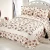 Import European Short Plush Microfiber Printed Quilted Patchwork Bedspread from China