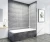 Import European style high quality folding bath shower screen from China