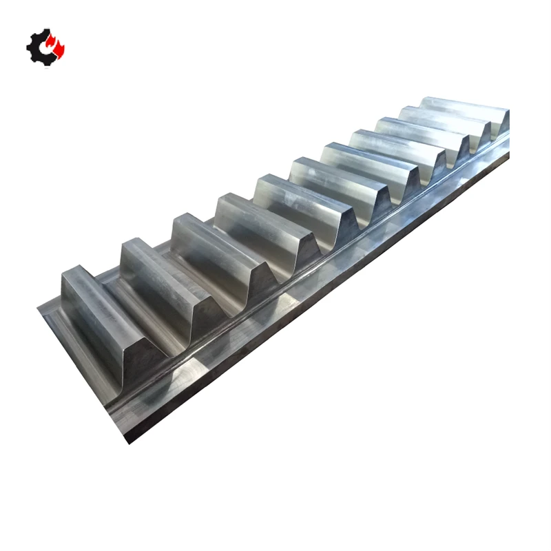 Excavator Large Module Long Steel Forged Gear Rack and Pinion Gear