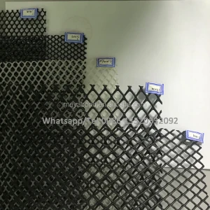 Extruded plastic plain nets/ poultry farming plastic mesh/plastic flat wire netting for chicken