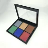 Eye Use and Dry Eye Shadow Type 5 color eye shadow palette tin box packing with private label