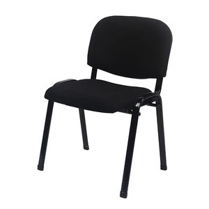 Fabric armless stackable training chair visitor conference table chairs promotion price training chair
