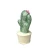 Import fabric mini artificial bonsai  decor green home accessories interior decoration cactus with sequin from China