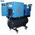Import Factory 500 liter Tank Mounted Screw Air Compressor With Air Dryer from China