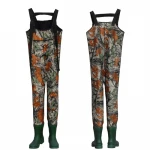 factory customized color 4.5mm nylon neoprene sbr or scr chest fishing hunting wader