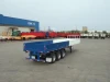 Factory Direct 60Ton 40ft 3 Axles Flatbed Semi Trailer Side Wall Flatbed Trailer for Efficient Cargo Transportation