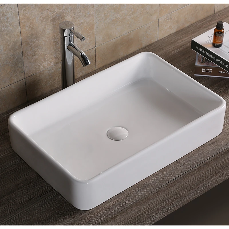 Factory direct bathroom lavatory wash sink bowl sanitary wares ceramic hand wash basin sink