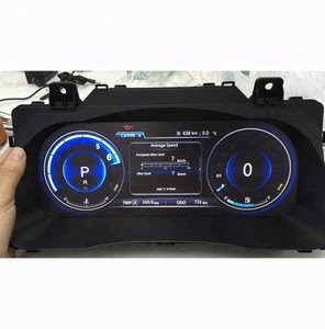 Factory Direct Sell 12.3 Inch Lcd Speed Meter for Car Highlander 2015-2017