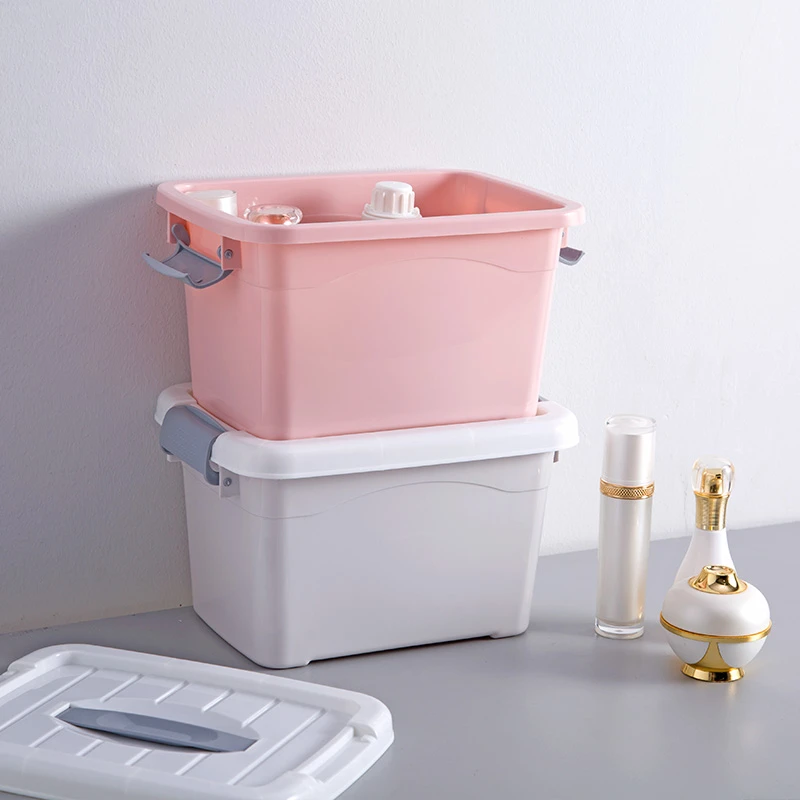 Factory directly household warehouse clear transparent pp plastic thickening strong sealed sundries storage box