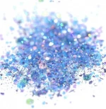Factory  hot selling different colors  irregular glitter polyester for nail art and other  craft decoration