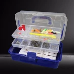 Factory Price Hot Sale 300Pc Complete Fishing Tackle Kit With Multi-Layer Box