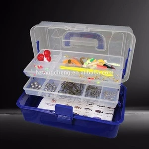 Factory Price Hot Sale 300Pc Complete Fishing Tackle Kit With Multi-Layer Box