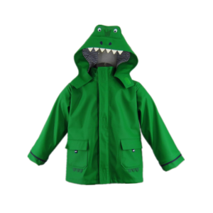 Factory price waterproof eco-friendly pu kids raincoat for sale