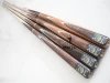 Factory supply 3/4 Jointed Ash wood snooker cue with cue case, Billiard cue