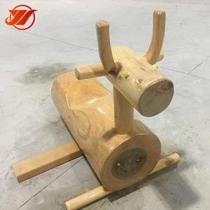 Factory supply animals made playground children wooden horse