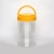 Import Factory transparent Round empty PET Nut/Candy/Snack/Grain Plastic food jar 720ml from China