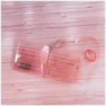 Factory Wholesale Colorful Transparent Coin Purse Data Cable Hand Key Bag PVC Card Holder Storage Bag