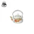 Import Factory wholesale durable enamel kettle with full flower decoration from China