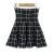 Import Fashion High Waist Houndstooth Grid Pattern Girl Skirt , Plaid Skirt for Women from China