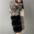 Import Fashion Lady Luxury Genuine Fox Fur Sleeve Wraps Muff Genuine Fox Fur Neck Warmer Fur Sleeves from China