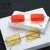 Import fashion OEM square With Nose Pads Double Bridge design logo Metal Sunglasses sun glasses from China
